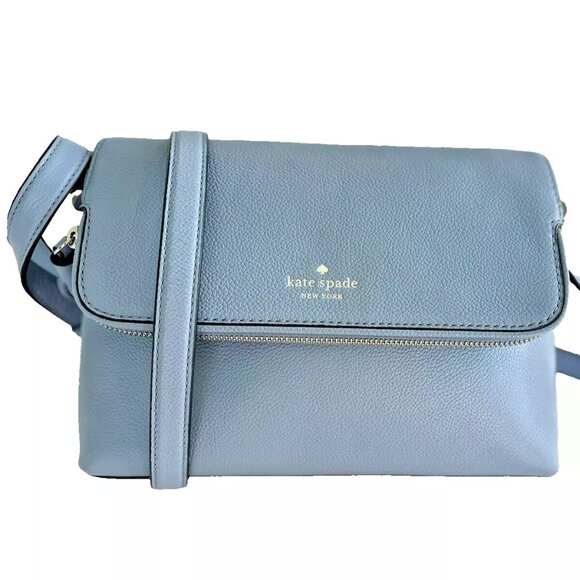 Kate Spade Blue Chester Street Annalise Crossbody Bag, NEW, Retail $249 - Picture 1 of 15